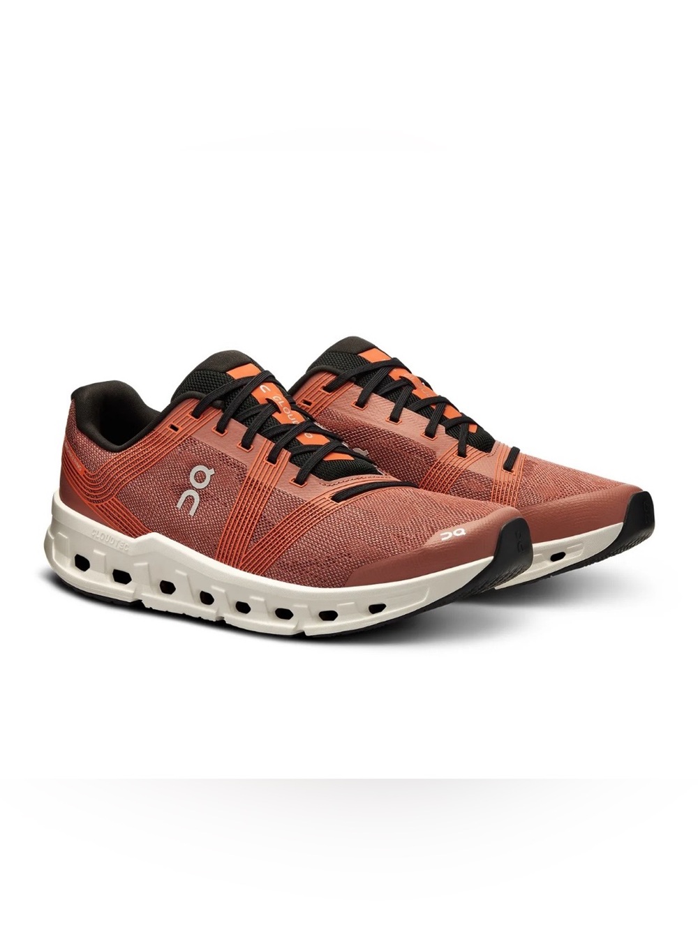 On Running Men ON Cloudgo -
Mahogany - Ivory men size 10 like new/no box